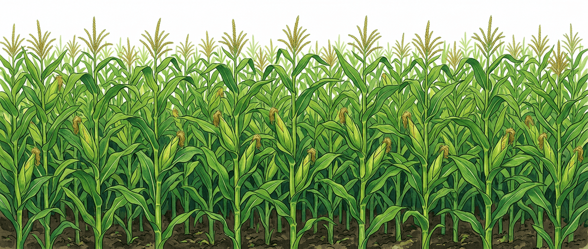 Corn growing with Thriva Boost