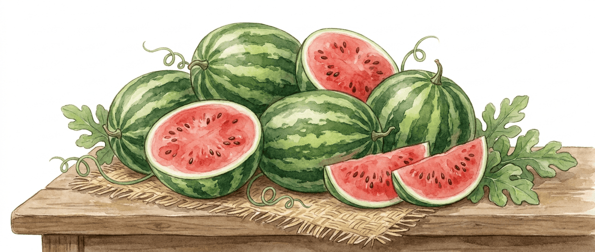 Melons growing with Thriva Boost